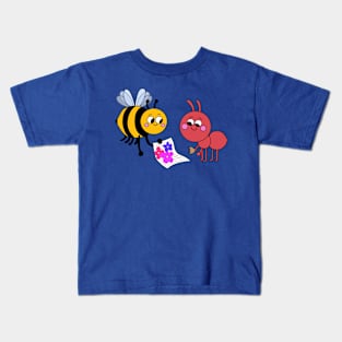 Bee and Ant Bumble Nums Kids T-Shirt